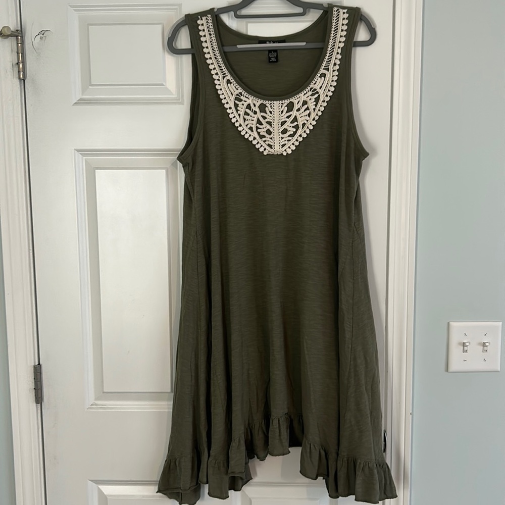 Style and Co size large summer dress